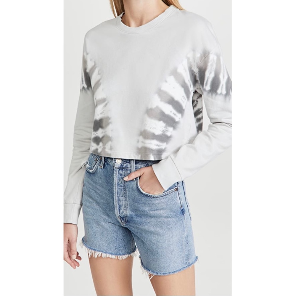 Beyond Yoga Weekend Boxy Cropped Pullover